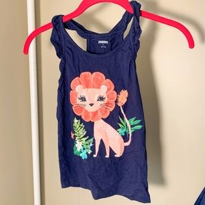 Adorable lion Gymboree halter/ tank top!